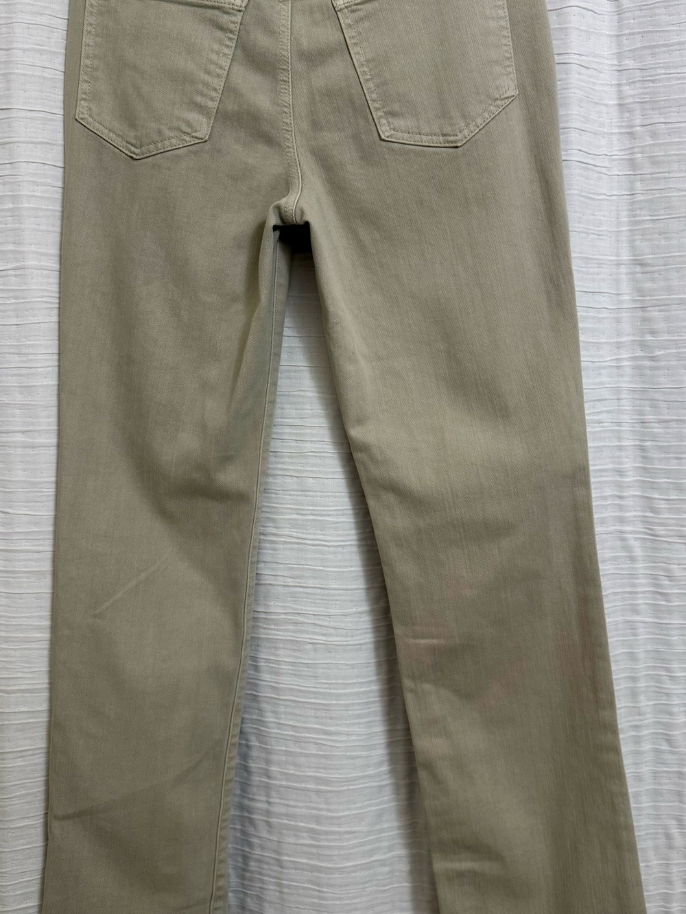 Chico's Cropped Straight-Leg Pants in Sage